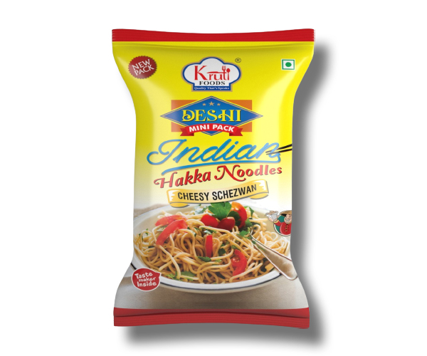 Cheesy Schezwan Noodles
